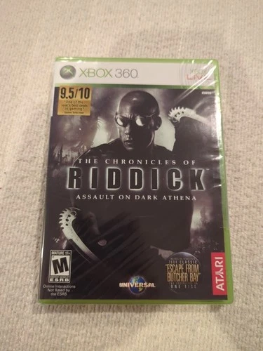 New Chronicles of Riddick: Assault on Dark Athena (Microsoft Xbox 360, 2009) New