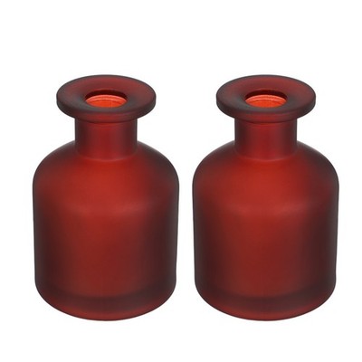 2pcs Fragrance Glass Diffuser Bottles, 130ml 4.4oz Refillable Diffuser Bottles,