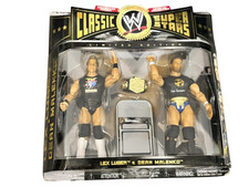 WWF WWE jakks classic superstars lex Luger dean malenko 4 horsemen figure set