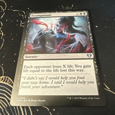 [MTG] Exsanguinate (0156) (CMM) NM