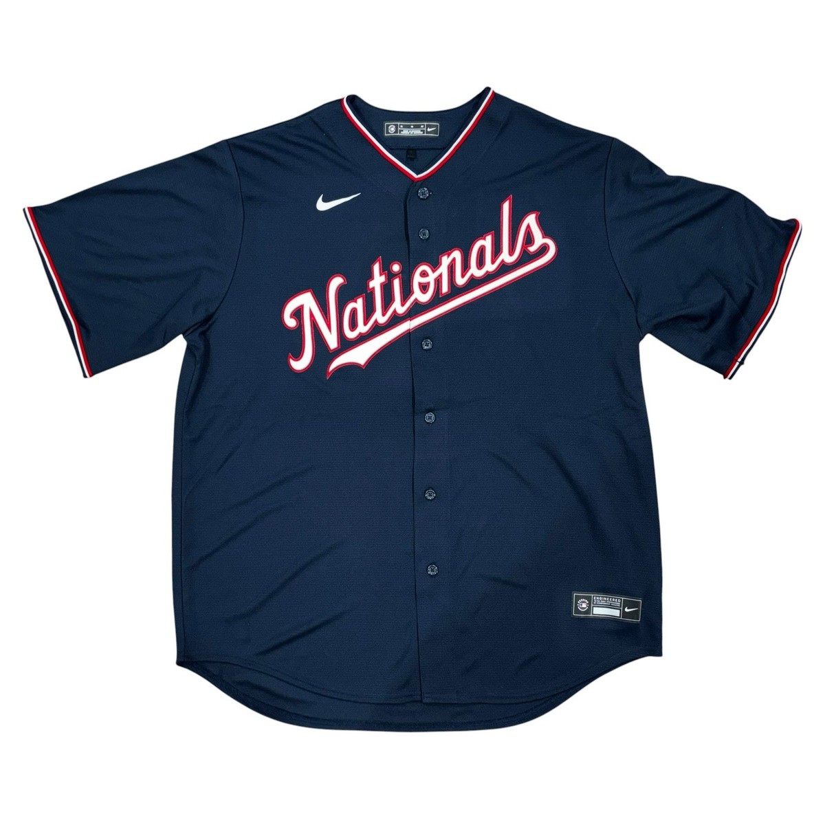 Nike Washington Nationals Blue Alternate Home Baseball Jersey