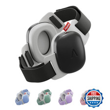 Alpine Muffy Baby Ear Defenders - 24dB Noise Reduction - 3-48 Months - Black