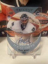 2015-16 Upper Deck Trilogy Ice Scripts Auto Ryan Miller Canucks #IS-RM!