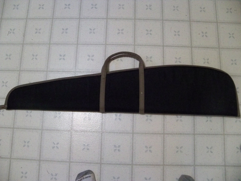 Allen Company Black/Tan Rifle Shotgun Padded Case 48", came from auction, USA