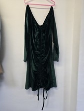 Women's Size 16 PLT Green Scrunch Short Dress