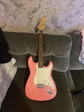 Gear4music  Guitar Pink Solid Body 6 String - #1008
