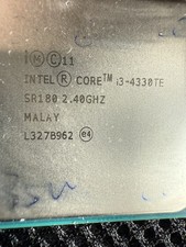 CPU Intel Core i3-4330TE 2.40GHz 2-Core LGA1150 4MB Desktop Processor SR180 35W