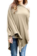 Maternity Nursing Cover Breathable Lightweight Breastfeeding Cover Wrap Shawl...
