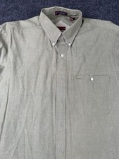 Vintage Chaps Ralph Lauren Oxford Made in USA Mens Medium 100% Cotton