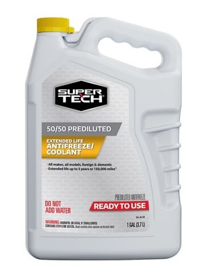 50/50 Prediluted Antifreeze/Coolant, 1 Gallon (3.78 Liters) for All Vehicles
