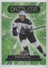 2022-23 Upper Deck Series 2 Dazzlers Green Matias Maccelli #DZ-82 2o7