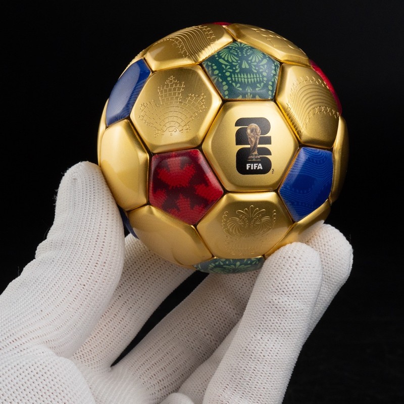 FIFA World Cup 3 oz silver spherical coin 24K gilded  Solomon Islands 2026