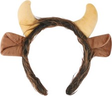 EVERMARKET Plush Animal Ears Headband Horns Headband,Halloween Christmas...