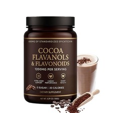 High Flavanol Cacao Powder   1200Mg per Serving with Cocoa Flavanols