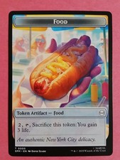 MTG - SPM - Regular - #5/6 - Food/Robot Double-Sided Token - LP 🌹DeityAphrodite
