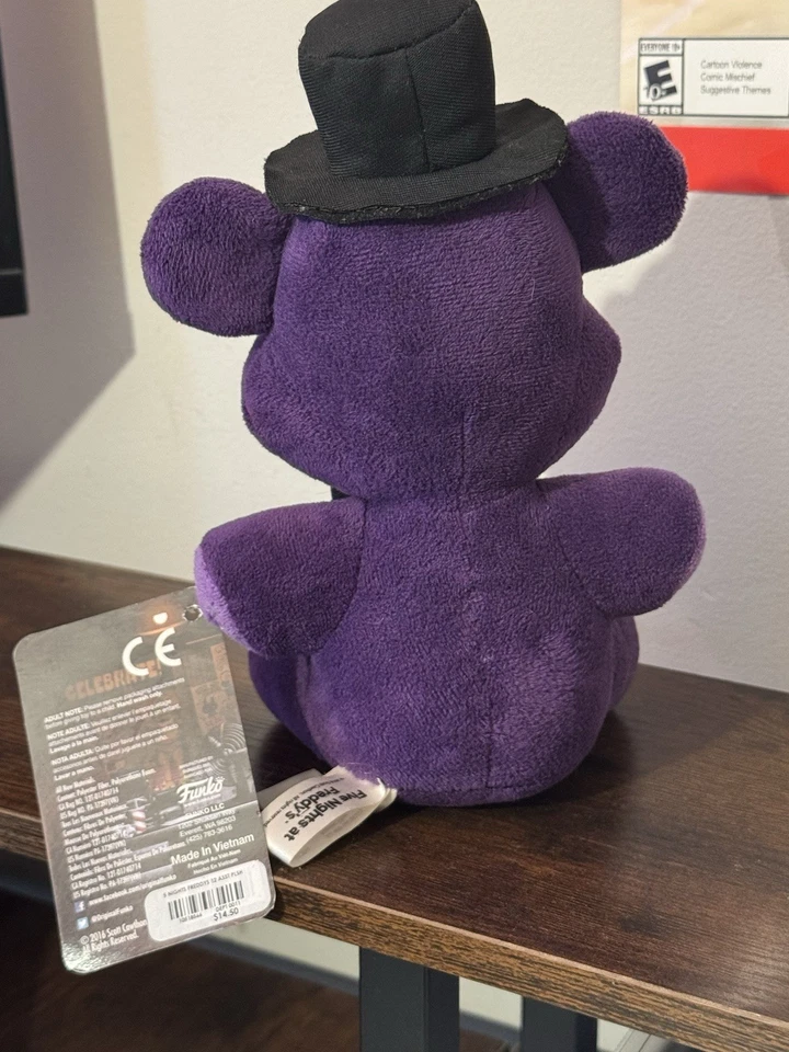 Raro etiquetado Five Nights At Freddy’s Peluche Sombra Freddy Foto 2 de 4