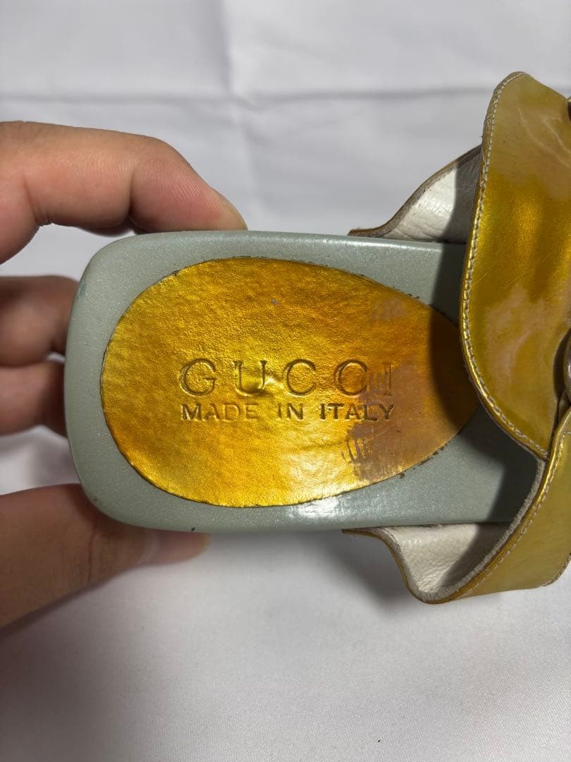 Gucci Horsebit Thong Sandals Leather Size 35 US About5 For Women thumbnail 15