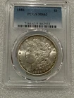 1886 Morgan Silver Dollar ~ PCGS MS63 ~~ NICE COIN ~~ (933)