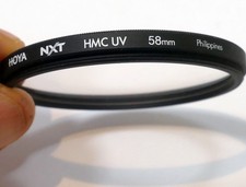 Hoya NXT HMC UV 58mm Filter Lens threaded made in Philippines