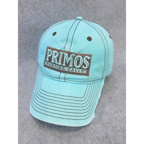 Primos Hunting Calls Unisex Teal Infinity Headwear Distressed Hat OSFM