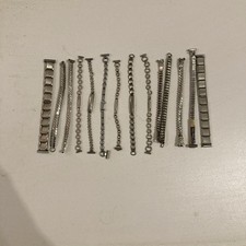 COLLEZIONE DI CINTURINI PER OROLOGI DA POLSO VINTAGE DONNA CROMATI (FIXOFLEX)