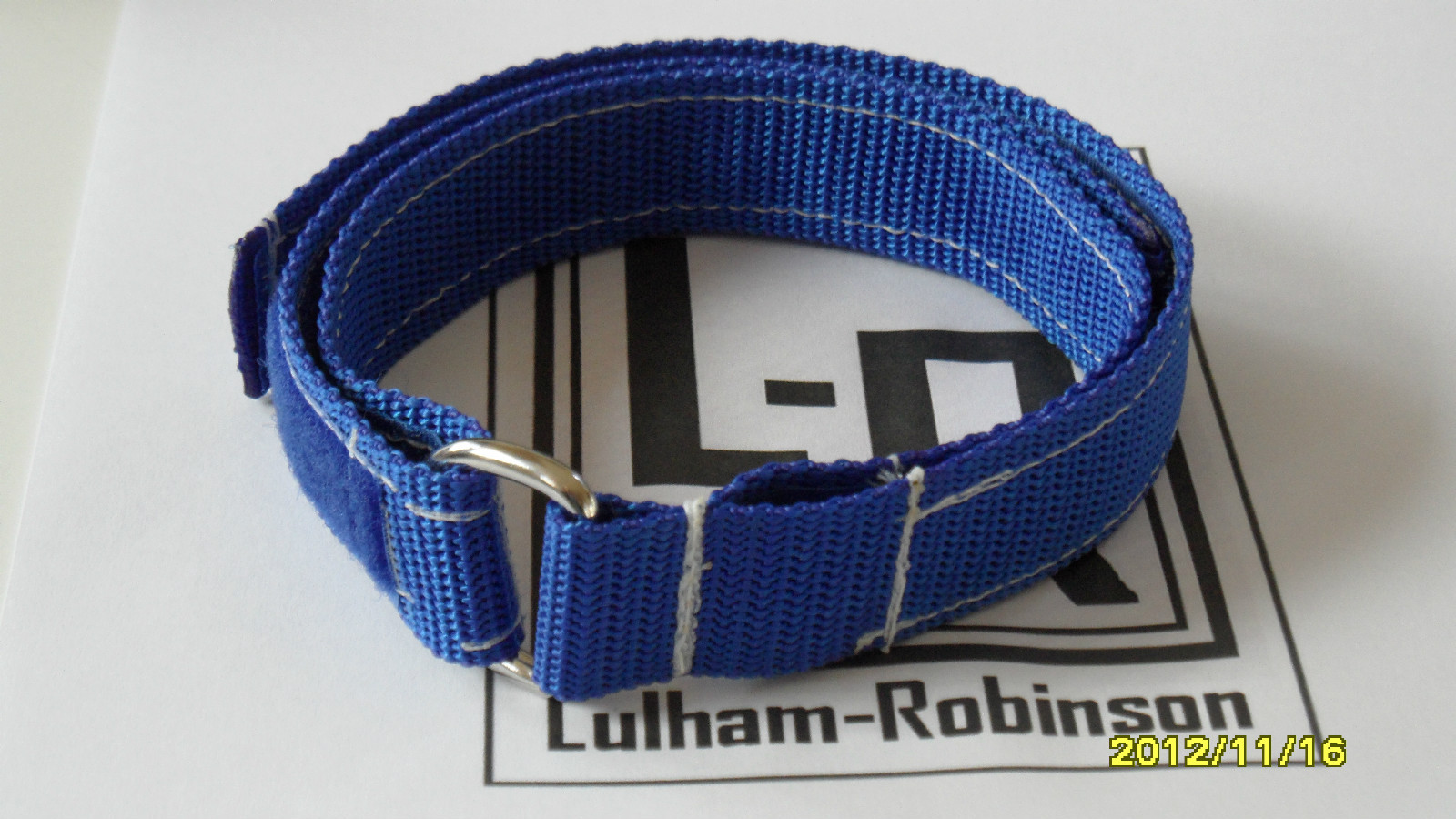 Present 4"" or 100mm Racing Dinghy Main Boom Clew Strap by Lulham-Robinson Sails