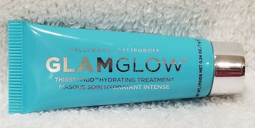 GlamGlow THIRSTYMUD Hydrating Treatment Day Night Cream Travel Sz .24 oz/7g New - Picture 4 of 4
