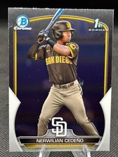 2023 Bowman - Chrome Prospects #BCP-81 Nerwilian Cedeno (RC)
