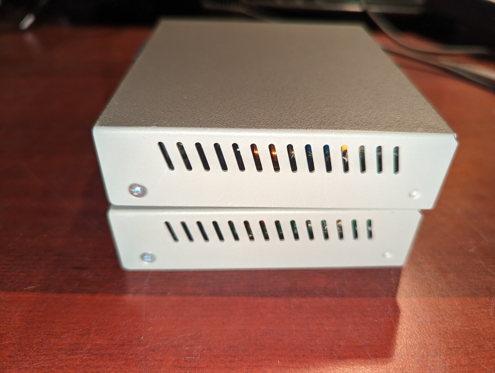 (1) Allied Telesyn AT-MC103XL Fast Ethernet Media Converter NO POWER ...