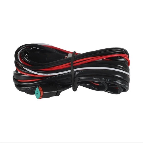 20 inch Combo LED Light Bar & 23 inch Number Plate Frame & 12V Wiring Loom Kit - Picture 17 of 17