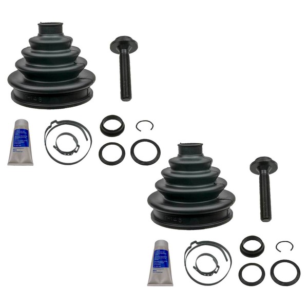 2 X Achsmanschette Faltenbalg Vorn FüR Audi A4 B5 VW Passat 3B 3BG 1.6 1.8-image