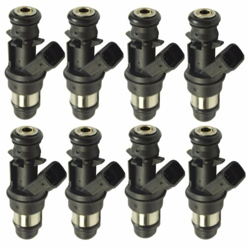 Set of 8 28lb Fuel Injectors for GMC Cadillac & Chevrolet 4.8L 5.3L 6.0L 01-07 - Picture 3 of 8