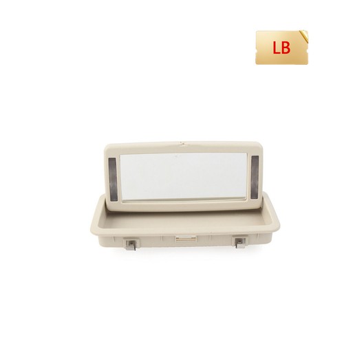 For Jaguar XJ 2010-2019 Rear Row Vanity Mirror Makeup Mirror With Light - Foto 17 di 18