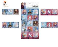 FOIL CAPTION STICKERS FROZEN 2 DISNEY Kids Crafts Party Bag Fillers ND81017 UK