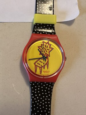 1993 Standard Swatch Watch DOTCHAIR GR115 Never Worn for  display picture 1
