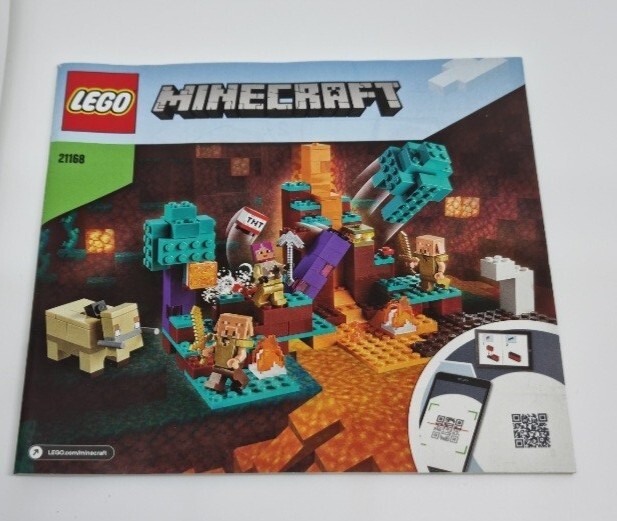 LEGO 21168 THE WARPED FOREST MINECRAFT INSTRUCTIONS ONLY NEW (87) - Main Image