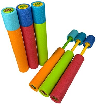 #ad #ad Water Shooter Cannon Water Blaster ABS Light WeightMax Range 30 Feet Pack of 6 $20.43