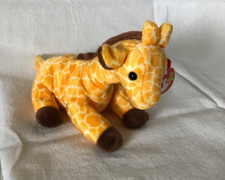 Ty Beanie Baby - TWIGS the Giraffe 7.5" With Canada Tags