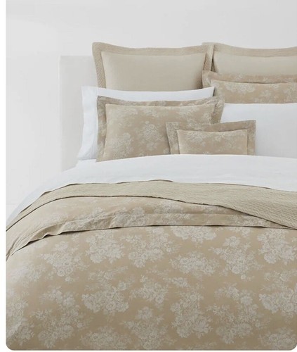 New Ralph Lauren Mya True Pearl Floral Full/Queen Comforter Only - Picture 2 of 8