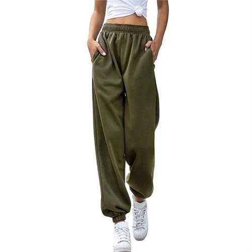 Stylish High Rise Women s Jogger Pants Workout Baggy Sweatpants with Pockets - Picture 38 of 38