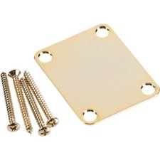 Fender 4-Bolt Vintage Style Neck Plate, Gold