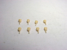 VIBRATOR REPLACEMENT DRIVER HEADS . 8 FLESH COLORED INJECTION MOLDED PLASTIC