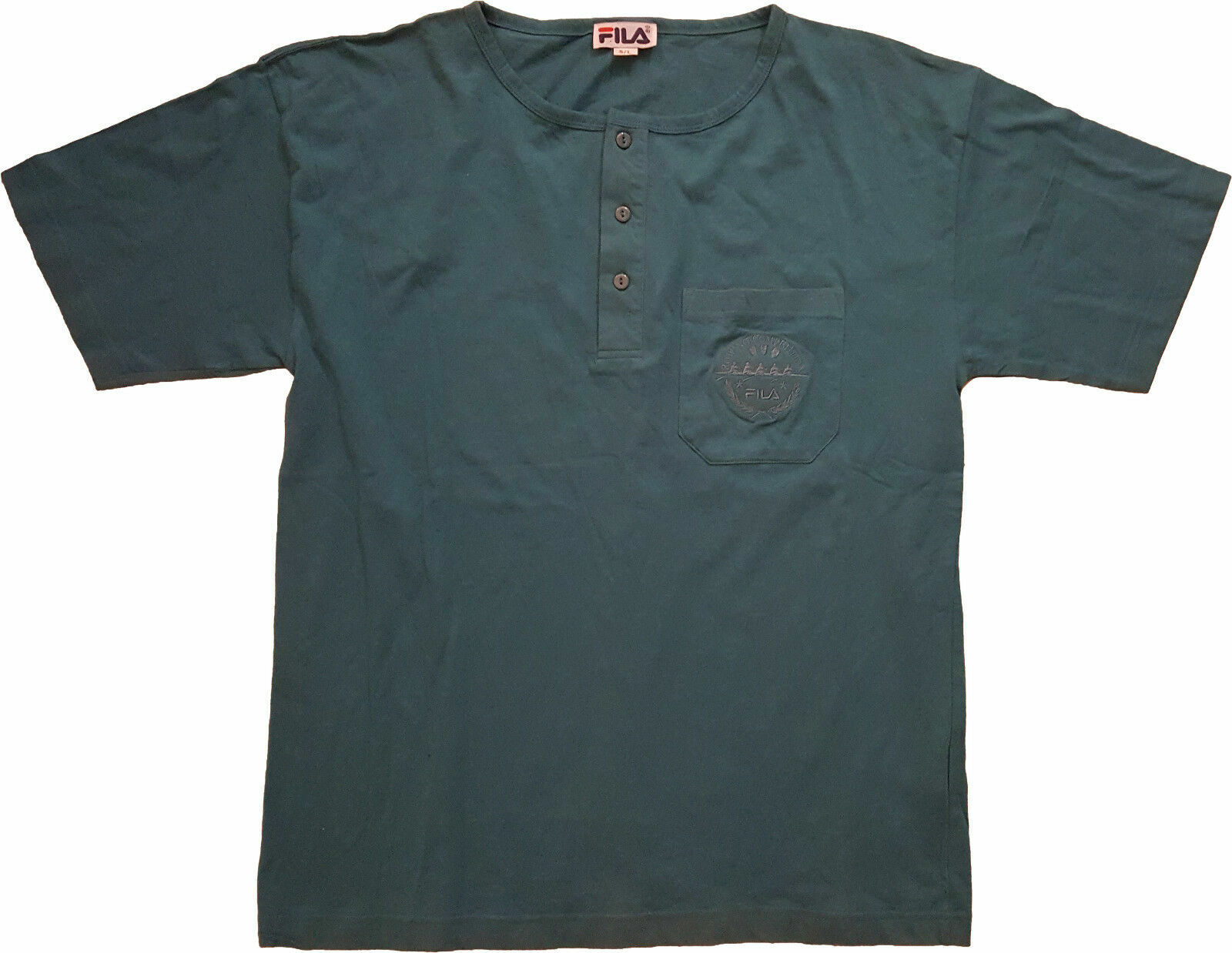 fila vintage tshirt maglia shirt anni 90 deadstock borg sail mare maillot jersey