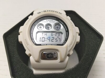 Casio G-SHOCK White DW6900MR (3230) New Battery Read | eBay