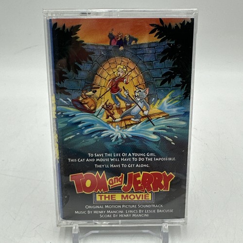 Tom And Jerry Original Movie Cassette Soundtrack. New Sealed Damage - Picture 1 of 6