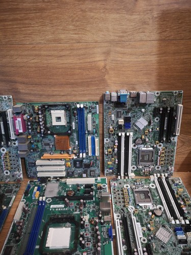 Cartes mères 5 kg Scrap LGA 1155 775 etc 10x cartes mères ordinateur PC de bureau - Photo 4/7