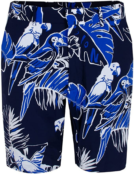 Мужское поло Polo Ralph Lauren за 125 долларов, классическая посадка, короткий гольф-стрейч на 9 дюймов, Parrot Talk, 38