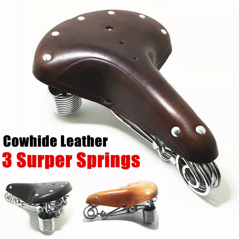Bicycle seat with best sale springs