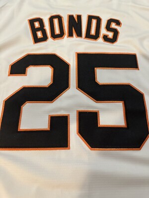 Barry Bonds San Francisco Giants Cooperstown Nike Jersey (Men's
