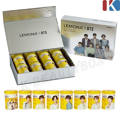 LEMONA×BTS SPECIAL PACKAGE(2g×30包入×8缶入) ☆公式特典付☆ 【日本正式代理店】 【LEMONA × BTS スペシャル